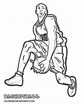 Basketball Lebron James Jogador Basketbal Kleurplaten Ausmalen Bulls Tudodesenhos Uitprinten Downloaden sketch template