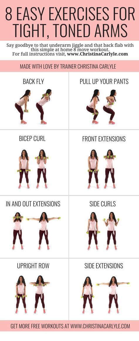 Arm Exercises With Weights For Women That Want Tight Toned Arms Easy