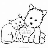 Coloring Valentines Pages Cat Dog Printable Xcolorings 880px 71k Resolution Info Type  Size Jpeg sketch template