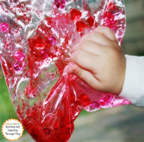 heart sensory bag valentine sensory valentine s day