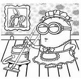 Minion Plump Tom Eye Th Two Cute Pages Coloring sketch template