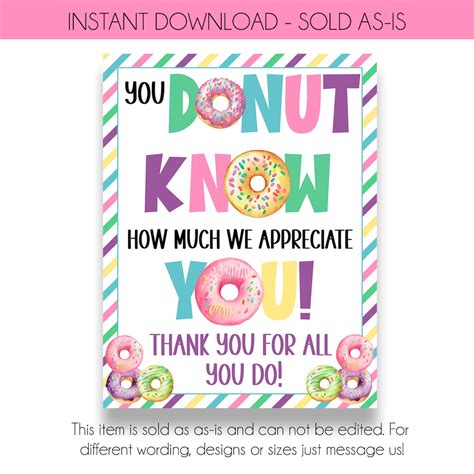 instant   donut       sign staff