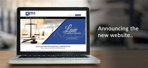 announcing   website kala law firm website seo blog