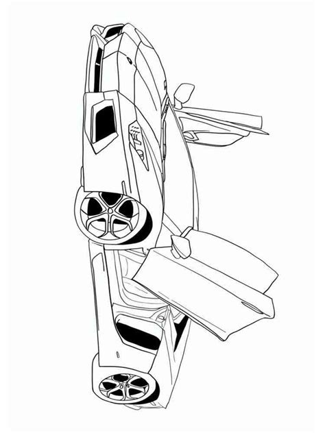 muscle car coloring pages sketch coloring page