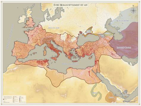 roman empire cities mapped vivid maps