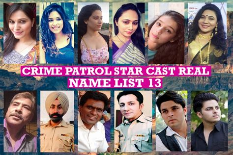 Crime Patrol Star Cast Real Name List 13 Crime Patrol