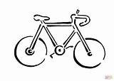 Fahrrad Bicicletta Disegnare Stampare sketch template