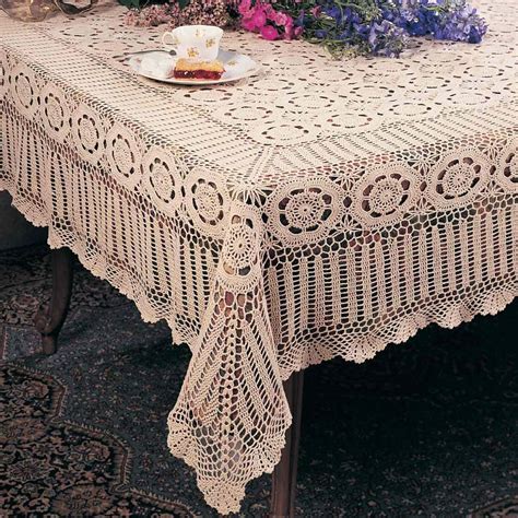 handmade crochet lace tablecloth recipe hearth
