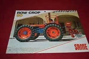 fiche technique tracteur  row crop