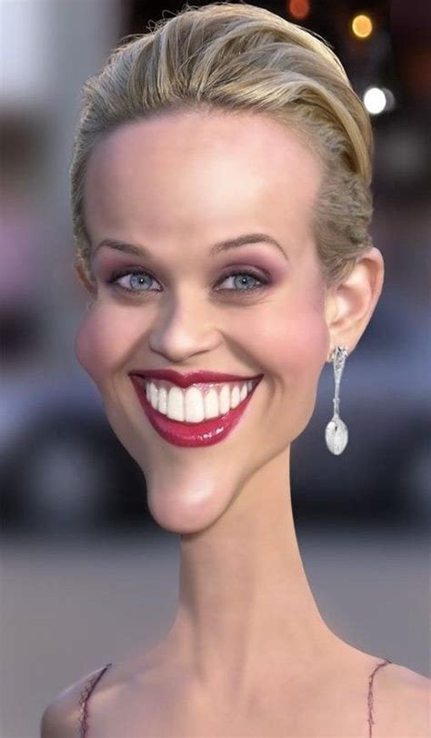 reese witherspoon celebrity caricatures caricature