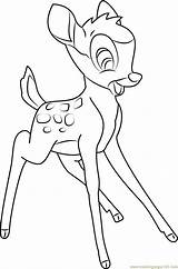 Bambi Coloringpages101 sketch template