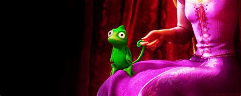 rapunzel pascal find and share on giphy