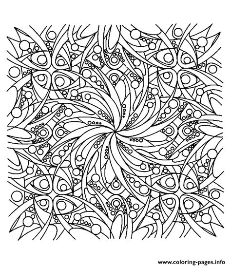 adult zen coloring page printable