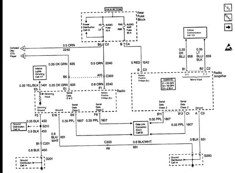 cadillac deville wiring diagram wiring diagram