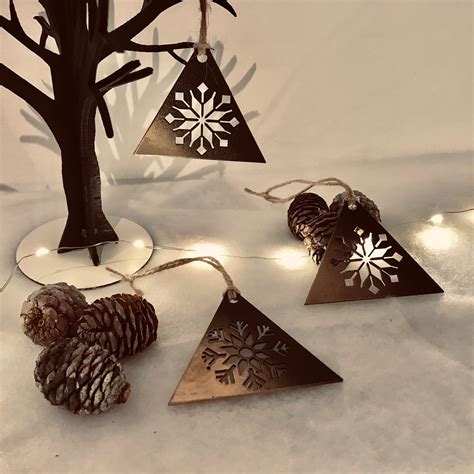 snowflake cut  decorations  pack etsy