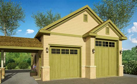 rv garage  options da architectural designs house plans