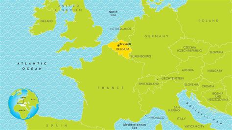 brussels belgium map europe map  brussels  europe belgium