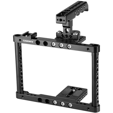 camvate adjustable camera cage  top handle  dslr