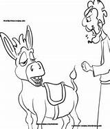 Coloring Donkey Balaam Pages Balak Mouth Parshah Jewish Beating Asking Speaking Starts Opens Why Its He Her Chabad sketch template