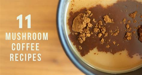 mushroom coffee recipes  health benefits