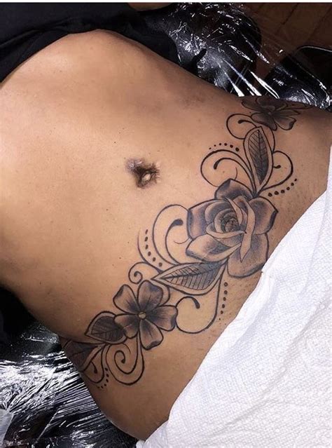 150 Cute Stomach Tattoos For Women 2023 Belly Button Navel