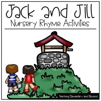 jack jill nursery rhyme activities retell characters setting