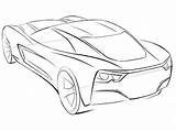 Getcolorings Sportwagen Colorier Autos Coloriages sketch template