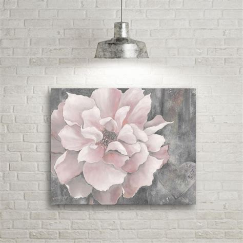 inspirations  pink  grey wall art