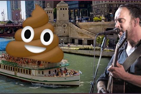 dave matthews band dumped  lb  poop   chicago  boat rare