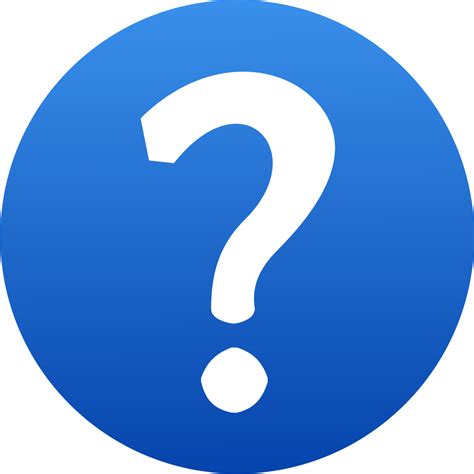 question mark icons clipart