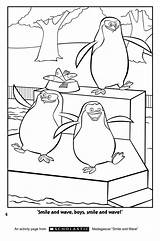 Madagascar Pinguinos Ausmalbild Ausmalbilder sketch template