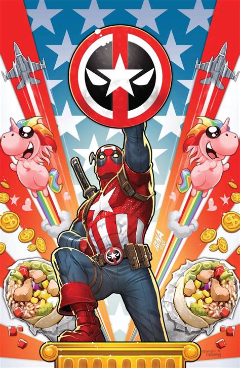 Captain America 701 Unknown Comic Books Virgin Deadpool