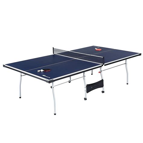 md sports table tennis set regulation ping pong table  net paddles  balls  pieces