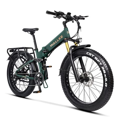 buy wallke  pro tire electric bike   folding ebikes  adults   ah removable
