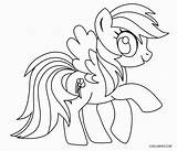 Pony Malvorlagen Dash Cool2bkids Applejack sketch template