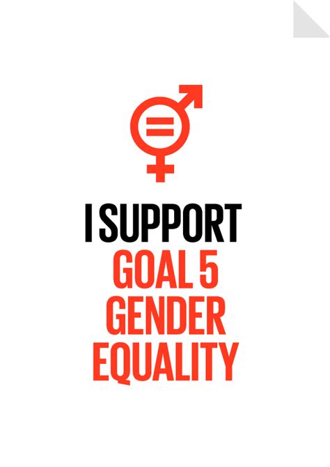 we believe goal 5 will have the most impact empower all
