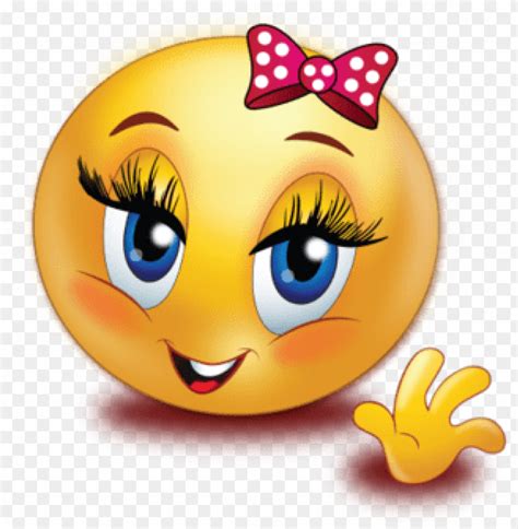 hd png smile girl emoji png image  transparent
