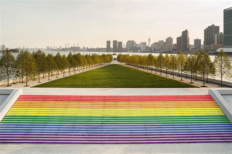 nyc s largest pride flag will transform four freedoms park