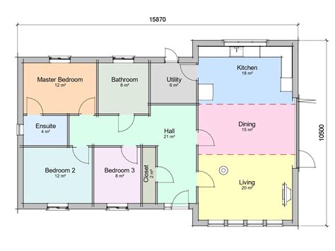 bedroom contemporary bungalow design  pembridge