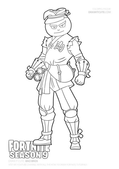 fortnite season  coloring pages   gambrco