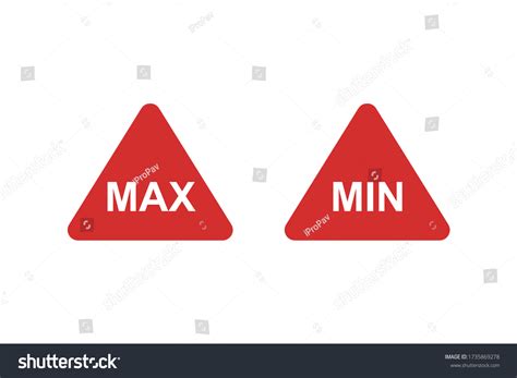 min max icon images stock  vectors shutterstock