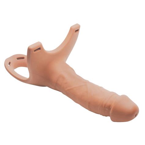 size matters hollow silicone dildo strap on vanilla sex toys