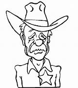 Coloring Pages Cowboys Cowboy Animated Gifs sketch template