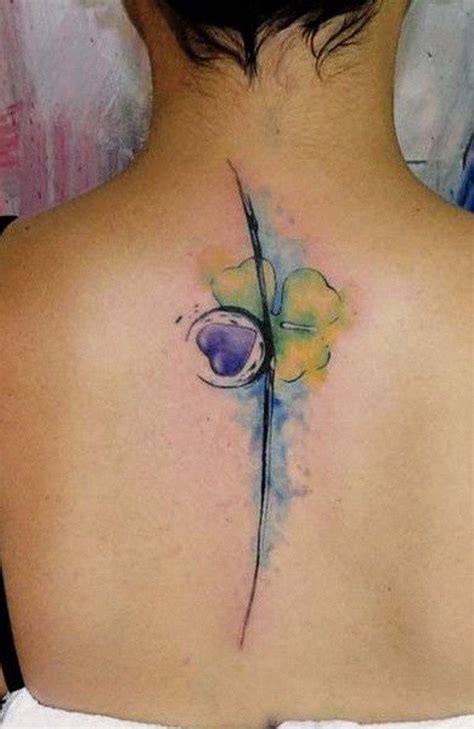60 Awesome Watercolor Tattoo Designs Clover Tattoos
