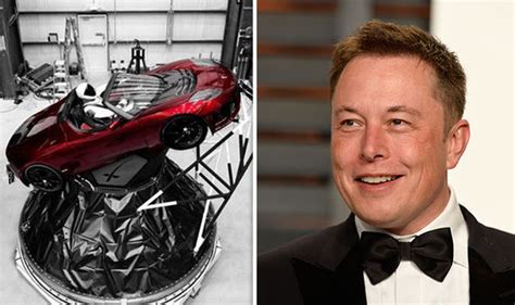 Spacex Launch Elon Musk Accused Of Using Tesla Car On Falcon Heavy