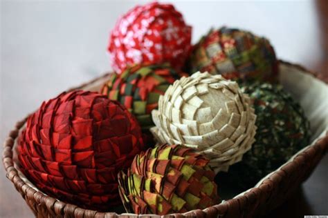 christmas craft ideas fabric  styrofoam pine cone vase fillers