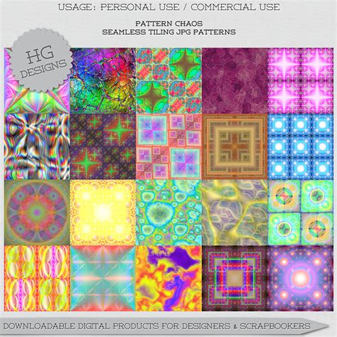 patterns chaos  hggraphicdesigns  deviantart