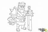 Clash Clans Barbarian King Draw Coloring Coc Template Pages Sketch Drawingnow Step sketch template