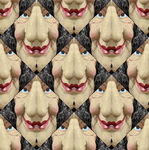 witch face triangle kaleidoscope  stock photo witch face witch