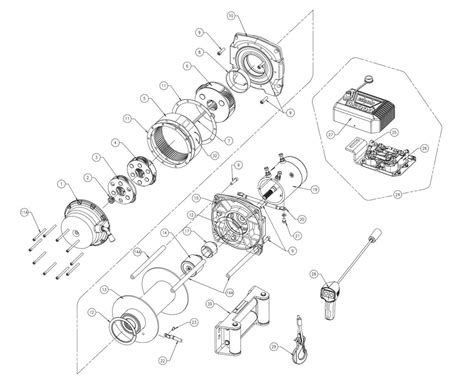 warn winch controller  pin wiring diagram winch warn ramsey